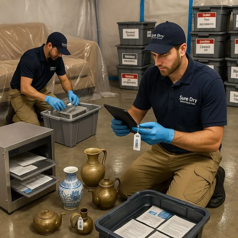 Content Protection and Restoration process in Cinco Ranch, TX