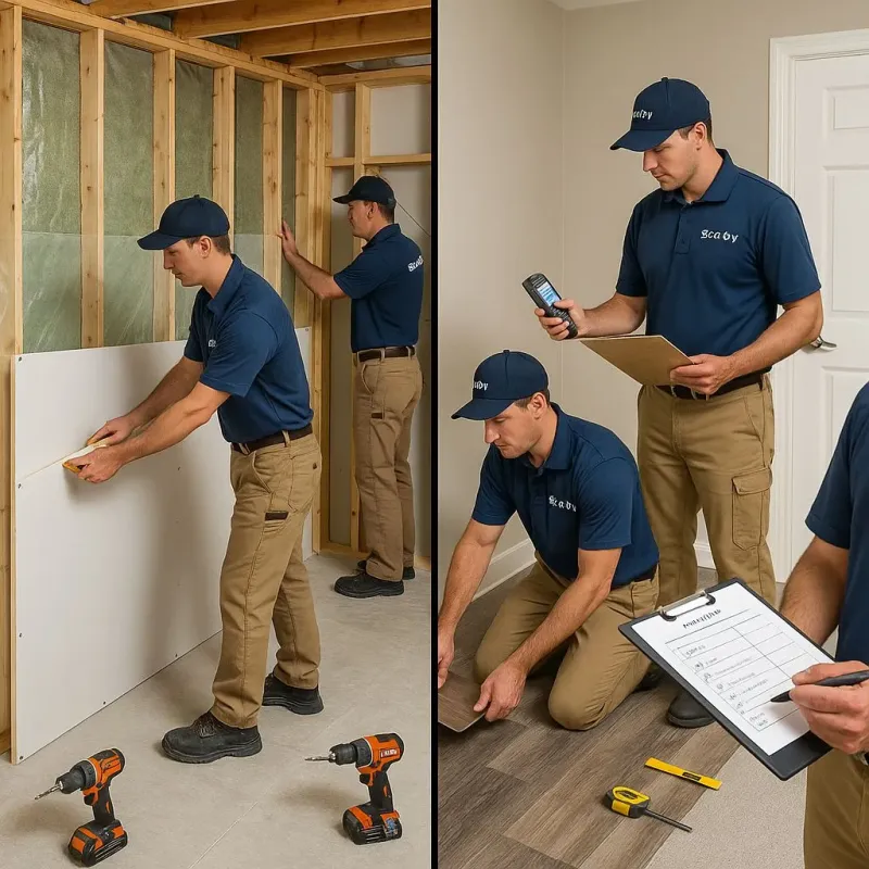 Repairs and Reconstruction process in Cinco Ranch, TX